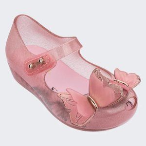 Mini Melissa Butterfly Mary Jane Flats - Toddler/Little Girl